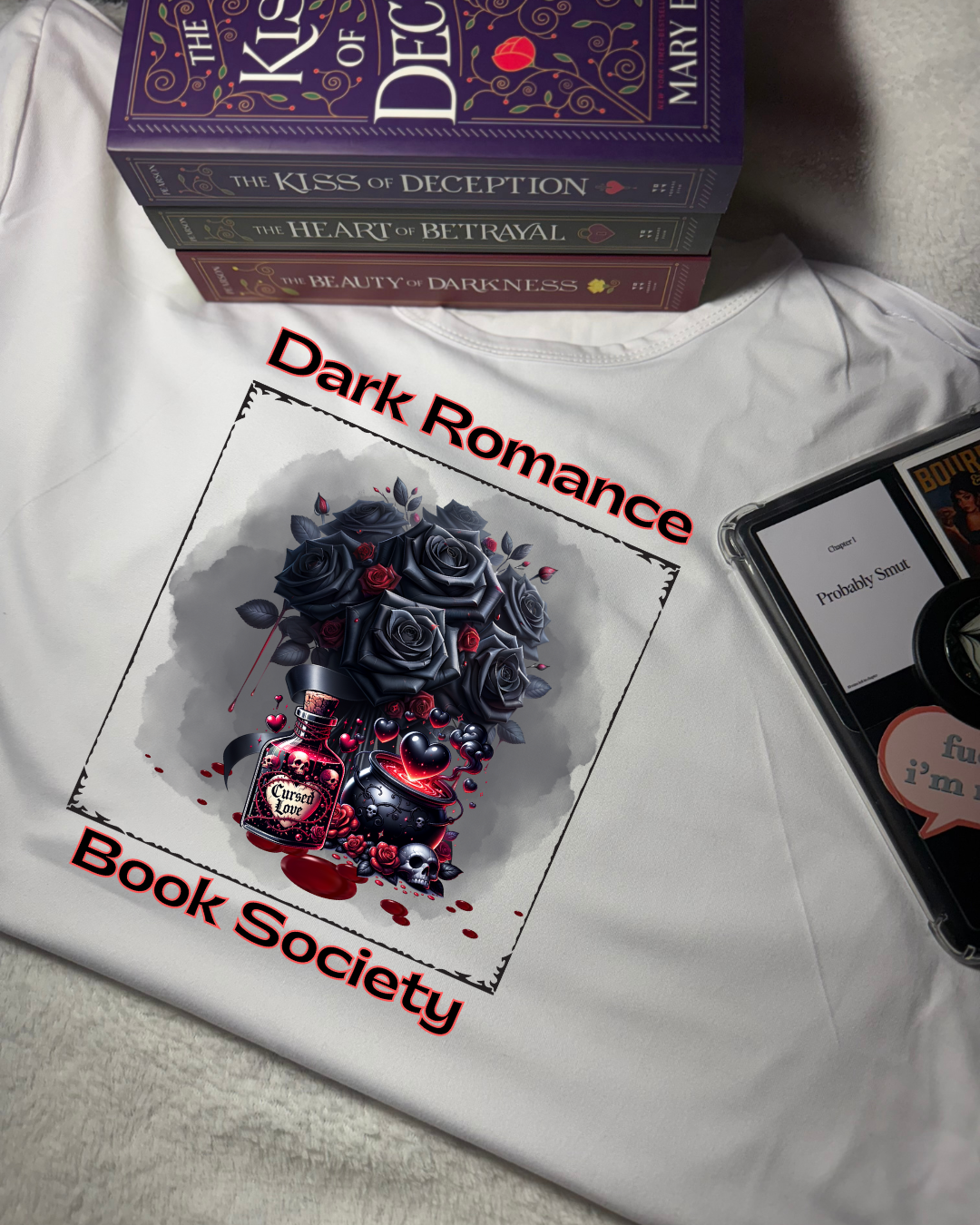 Women Short Sleeve - T Shirt - Original Dark Romance Book Society