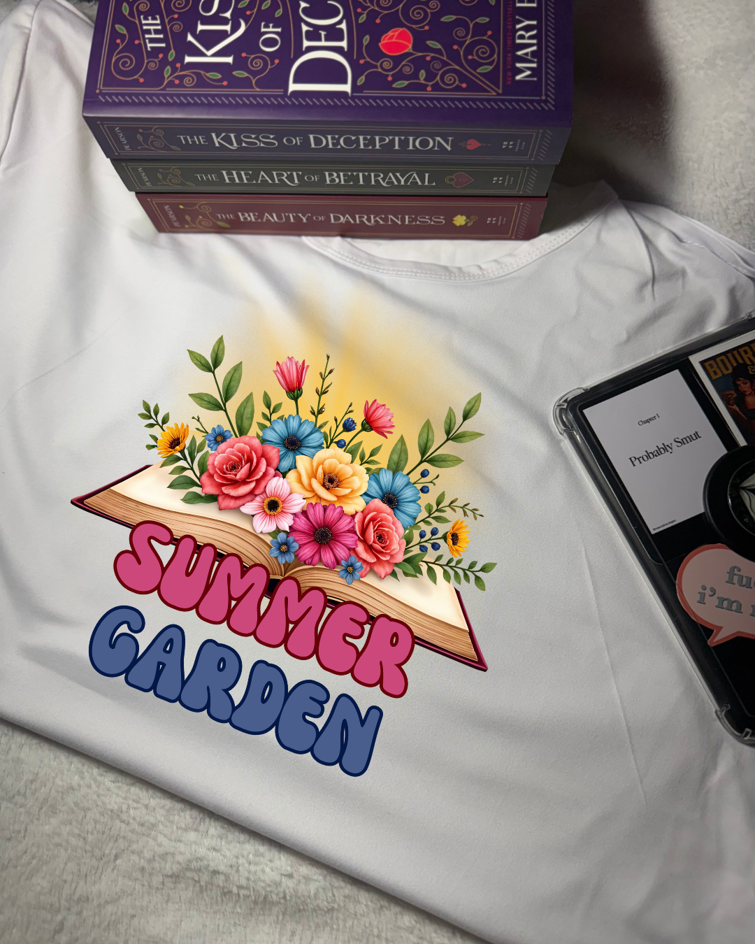 Women Short Sleeve - T Shirt - Original - Summer Garden