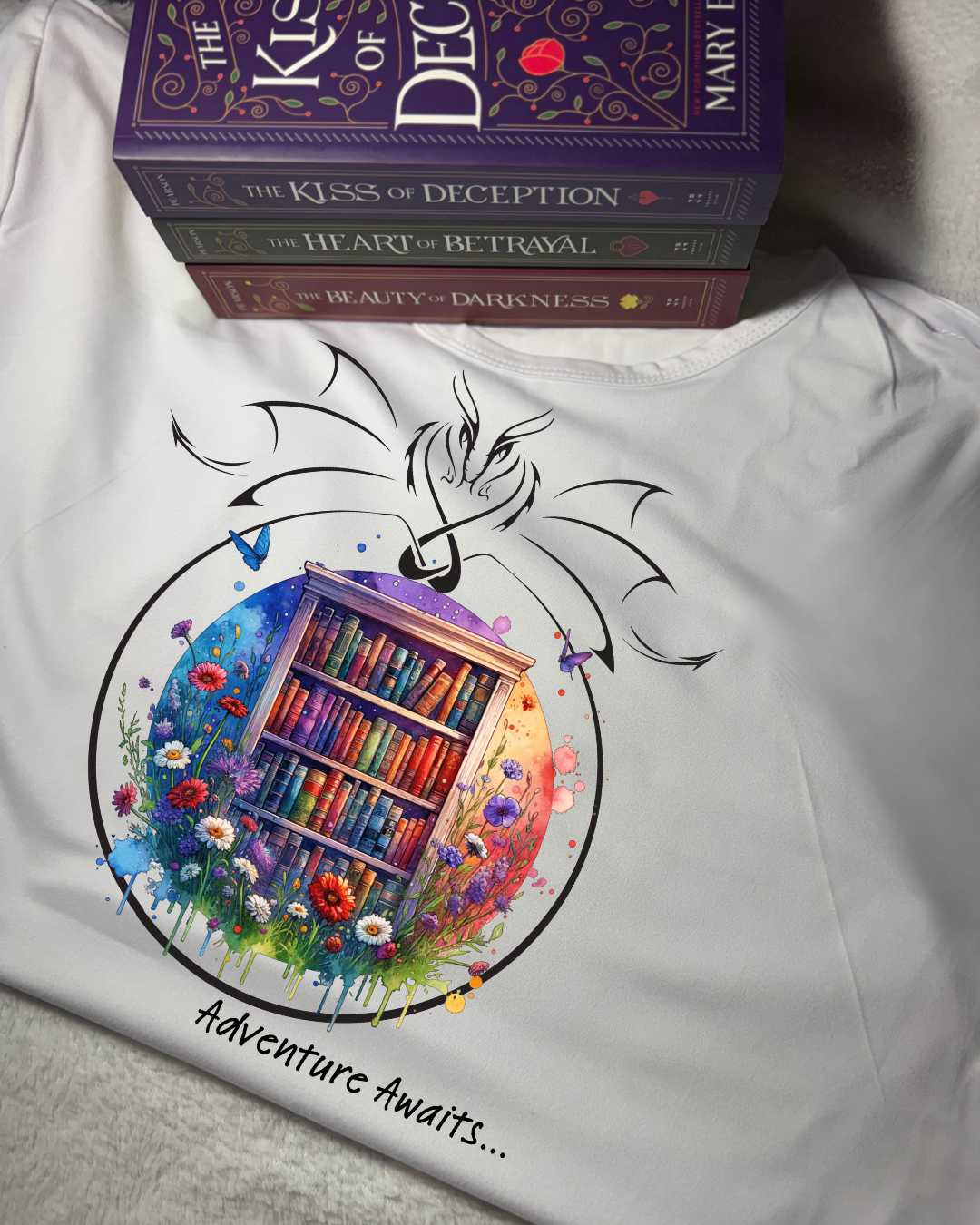 Women Short Sleeve - T Shirt - Original - Adventure Awaits...