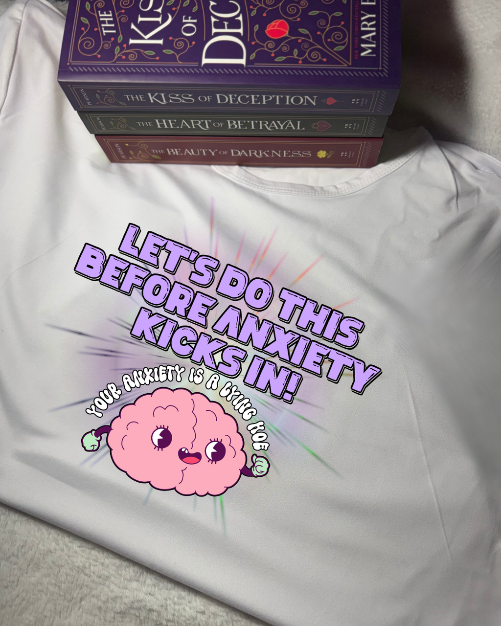 Let's do this before anxiety kicks in!