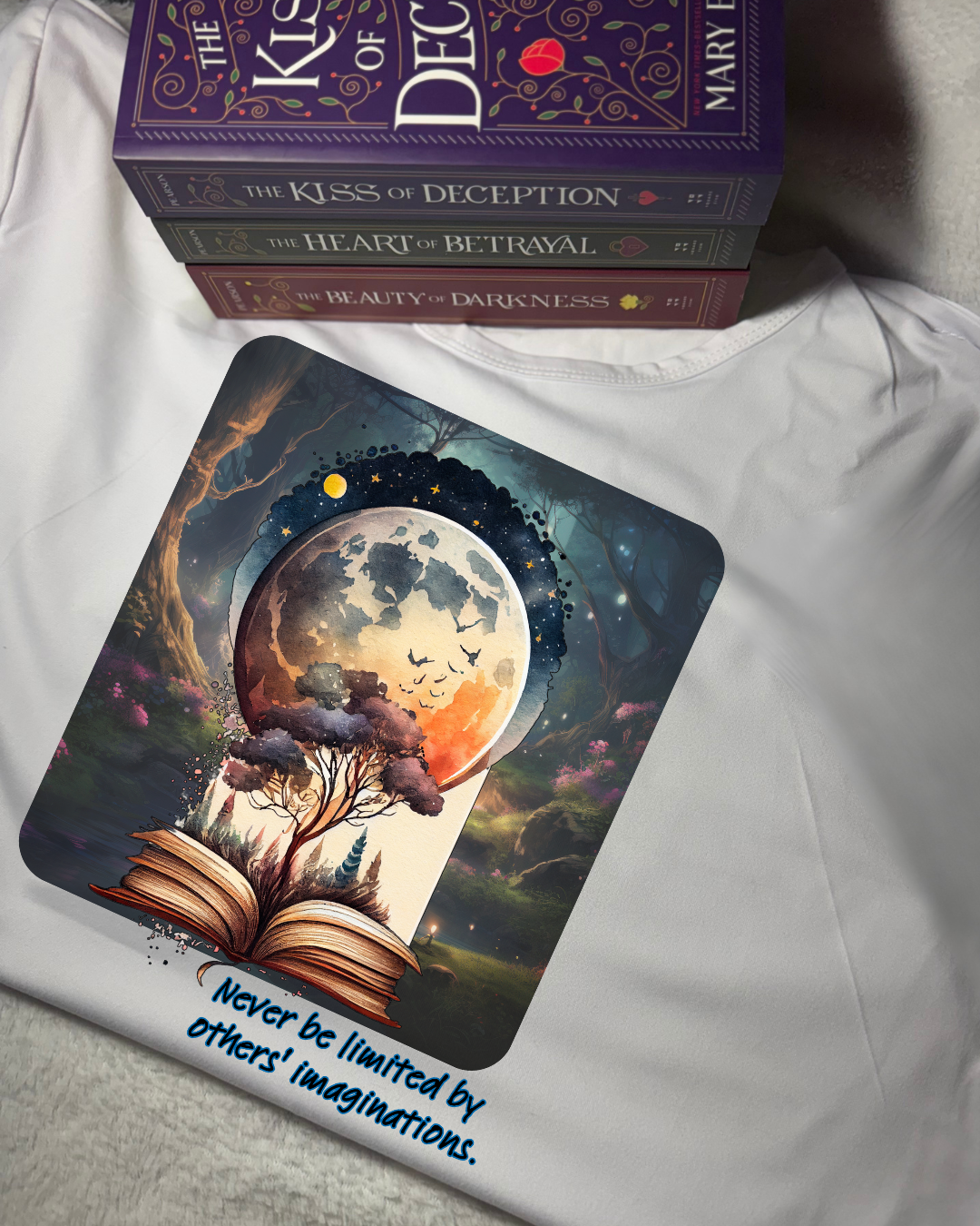 Women Short Sleeve - T Shirt - Original - Never be limited by others' imaginations.