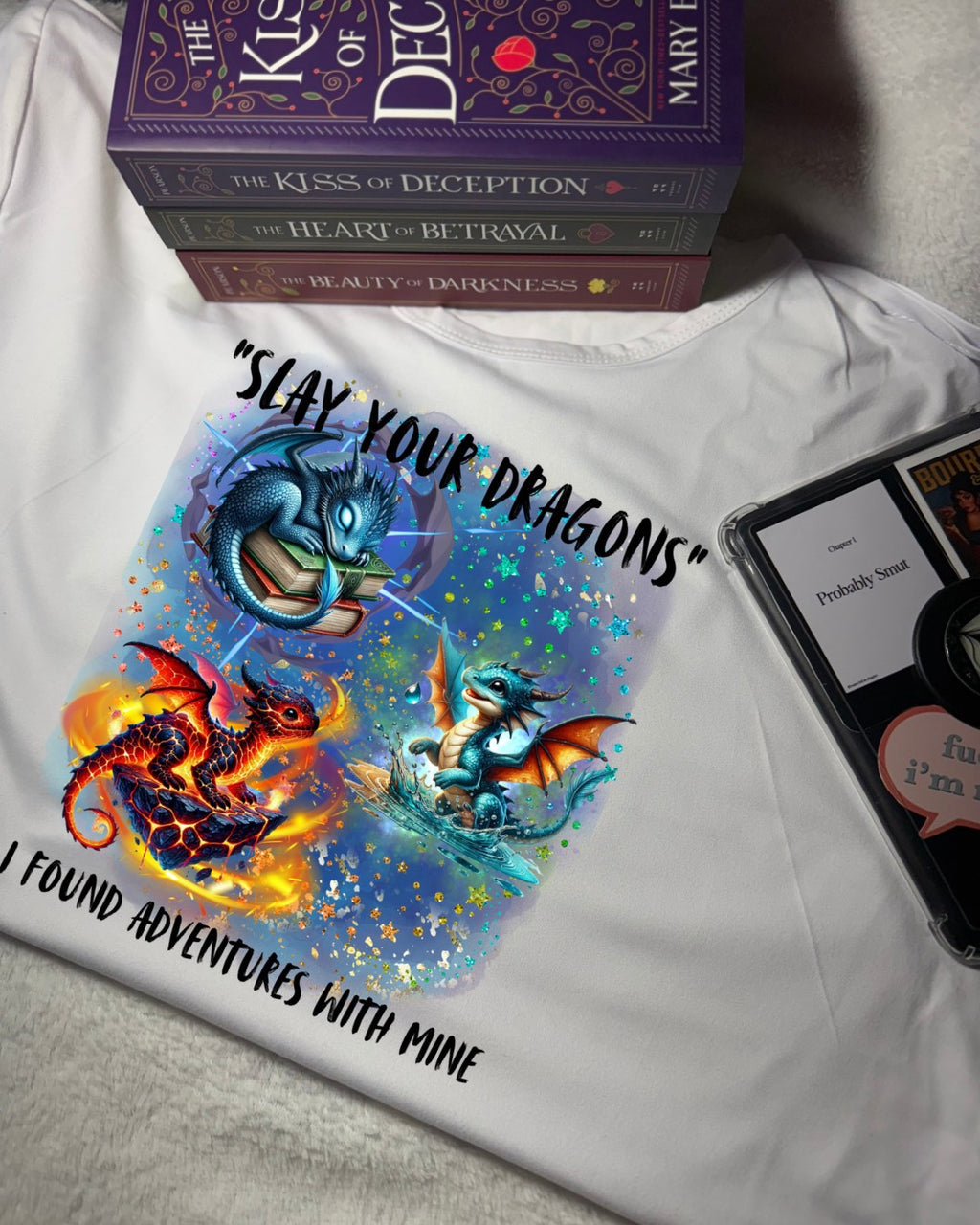 Women Short Sleeve - T Shirt - Original - Slay Your Dragons
