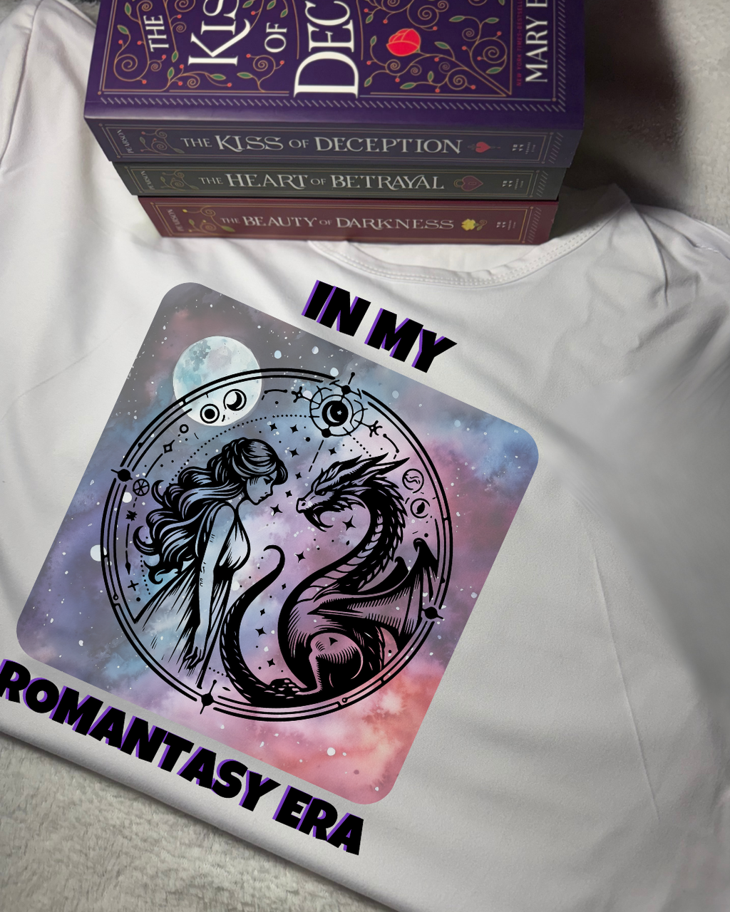 Women Short Sleeve - T Shirt - Original - In My Romantasy Era